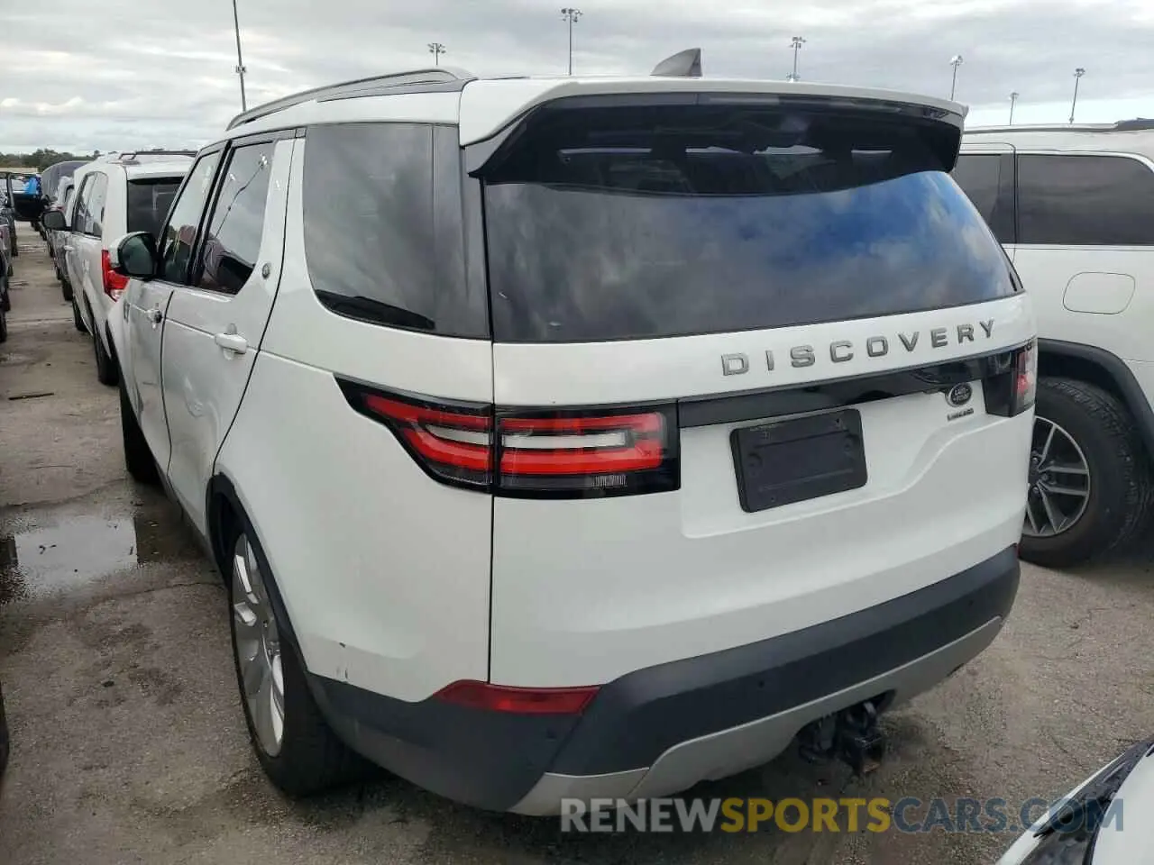 3 fotografías del automóvil dañado SALRR2RV2KA096288 LAND ROVER DISCOVERY 2019