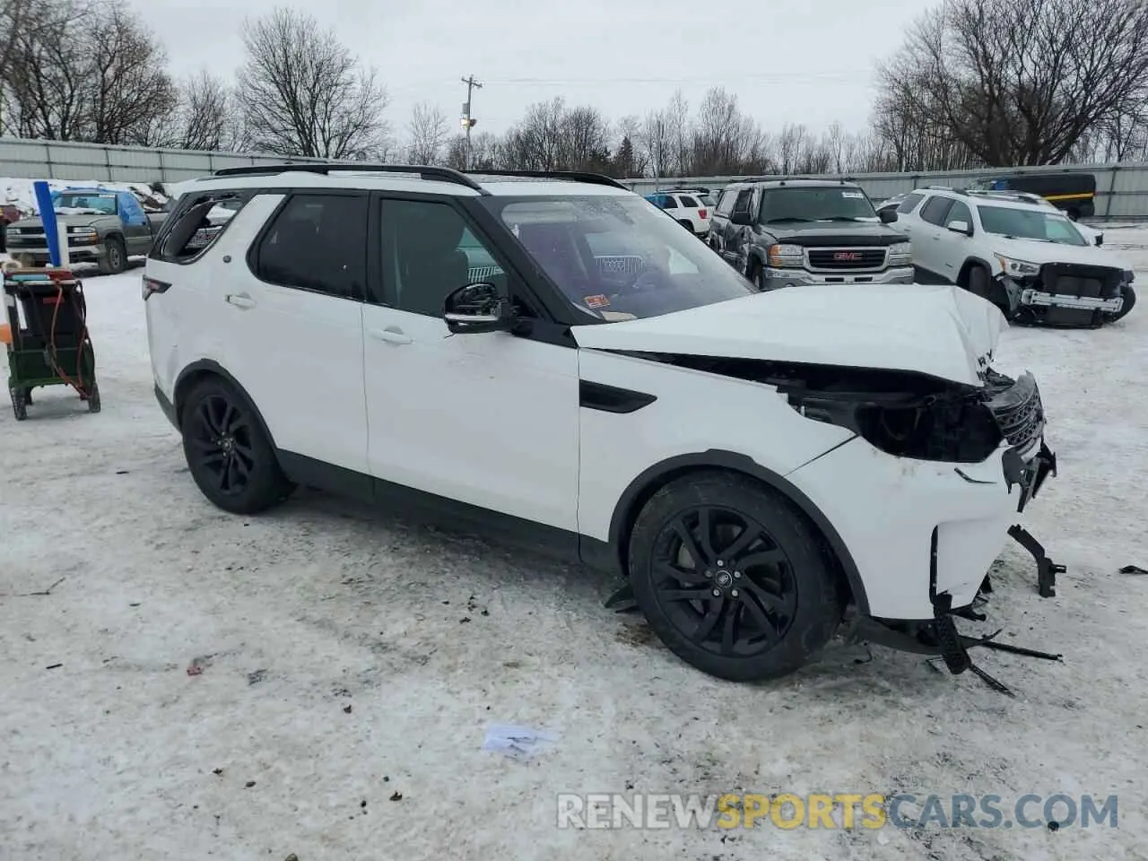 4 fotografías del automóvil dañado SALRR2RV3K2414266 LAND ROVER DISCOVERY 2019