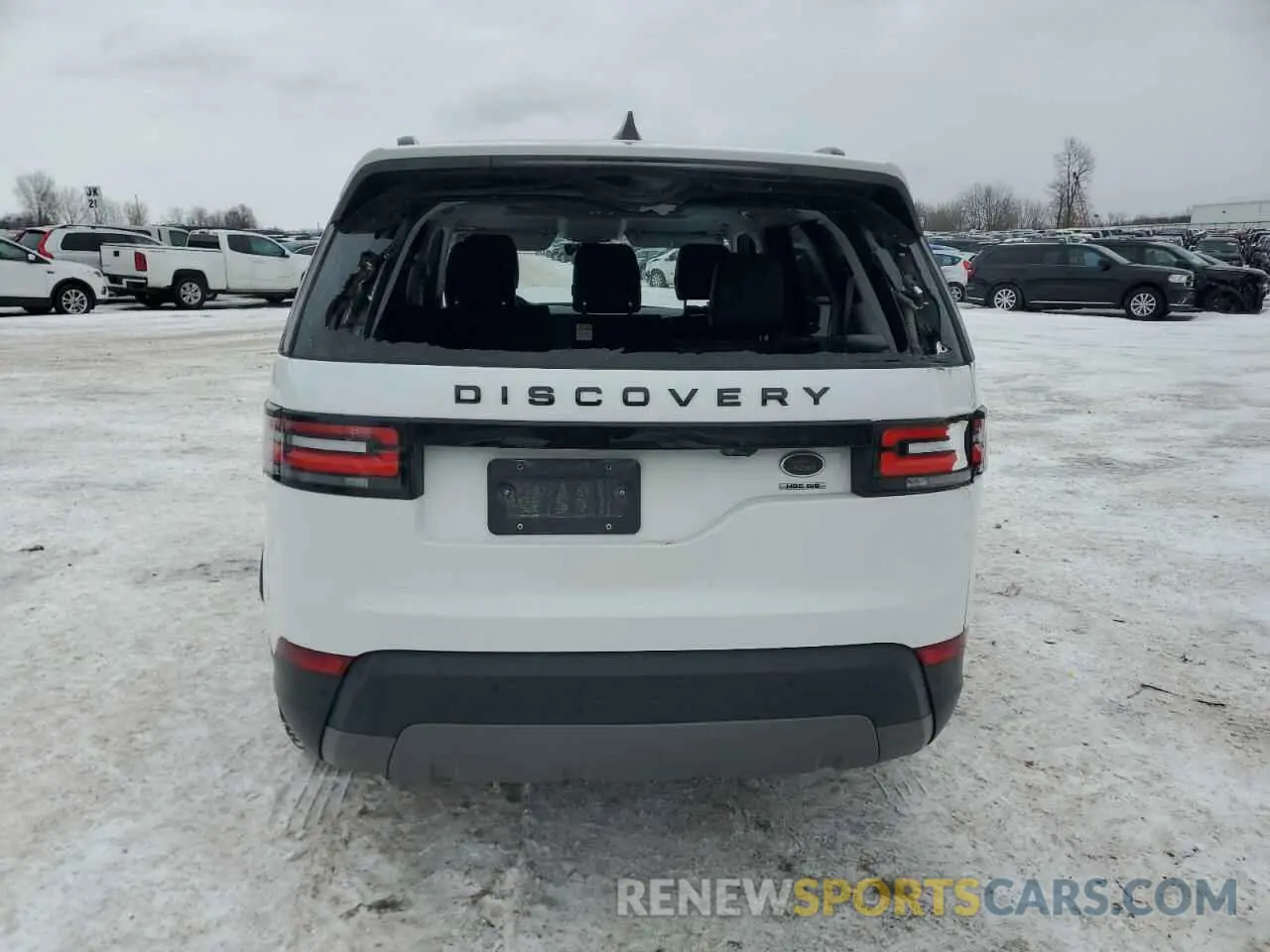 6 fotografías del automóvil dañado SALRR2RV3K2414266 LAND ROVER DISCOVERY 2019