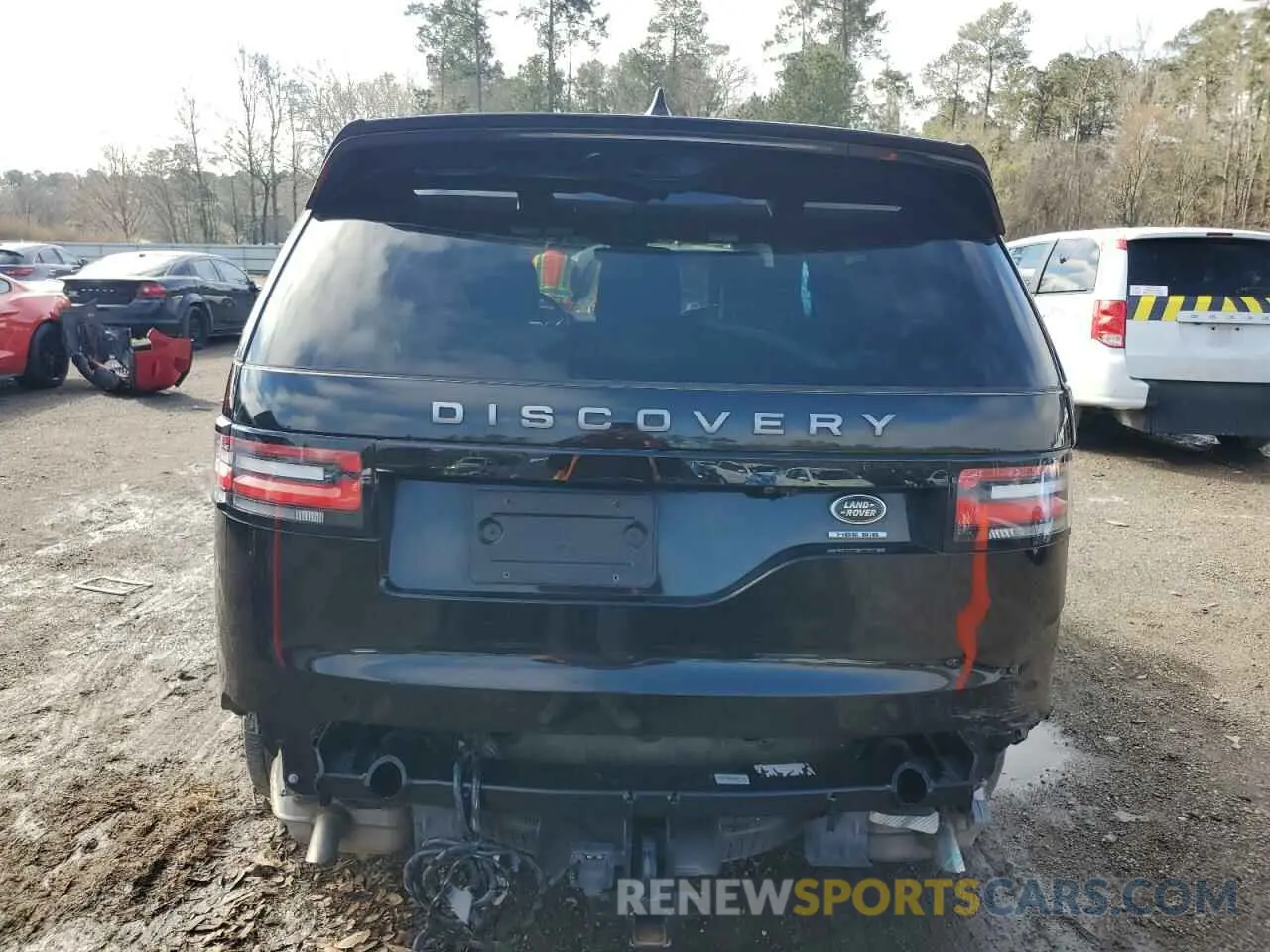 6 fotografías del automóvil dañado SALRR2RV7KA094813 LAND ROVER DISCOVERY 2019