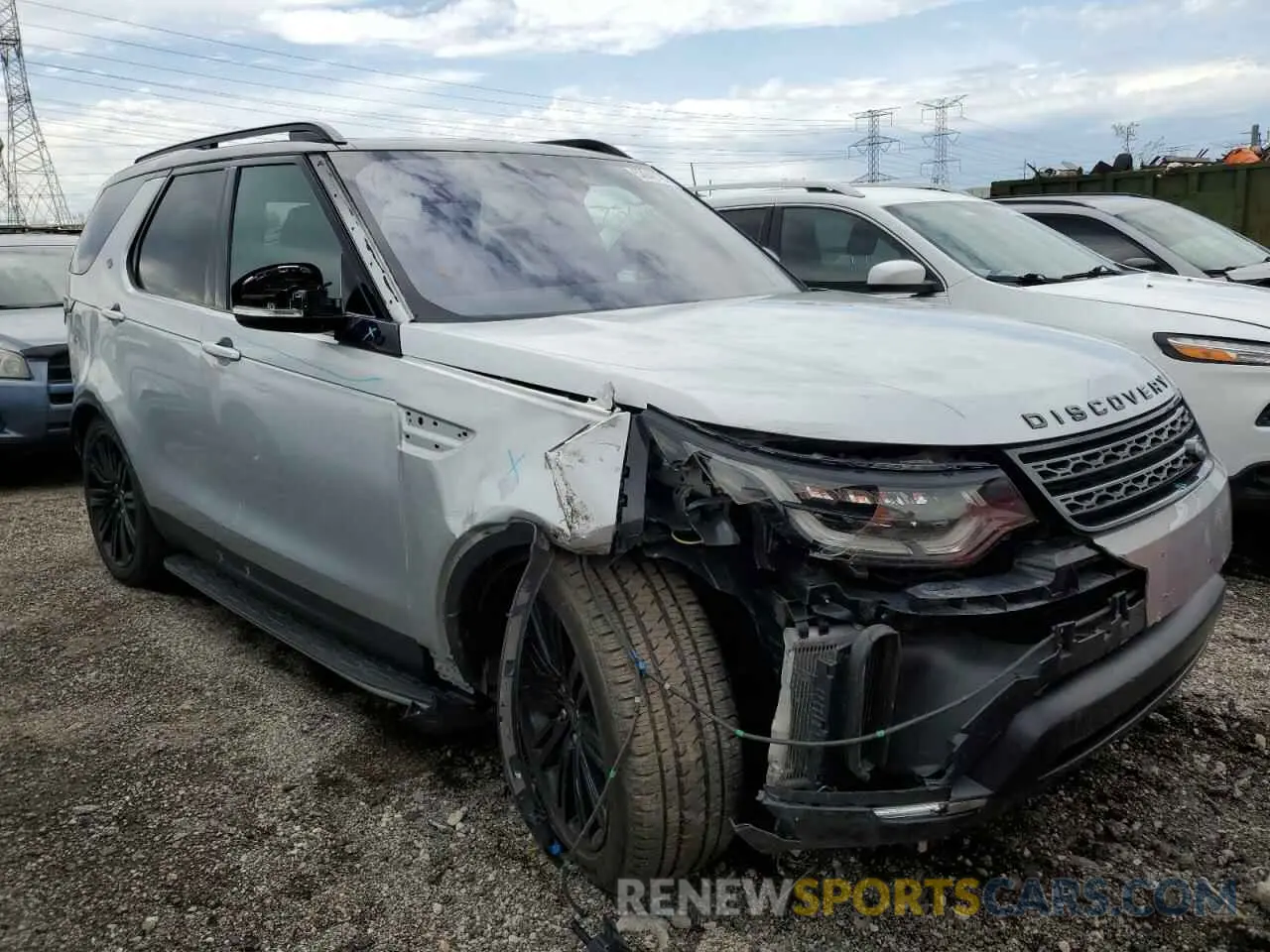 4 fotografías del automóvil dañado SALRT2RV3K2400921 LAND ROVER DISCOVERY 2019