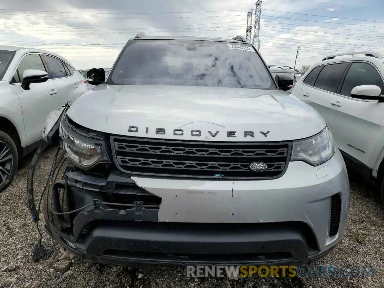 5 fotografías del automóvil dañado SALRT2RV3K2400921 LAND ROVER DISCOVERY 2019