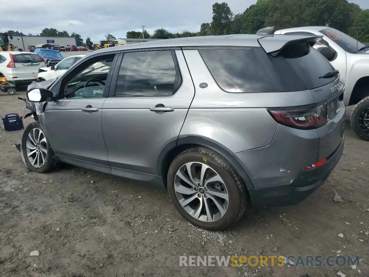 2 fotografías del automóvil dañado SALCJ2FX4LH862887 LAND ROVER DISCOVERY 2020