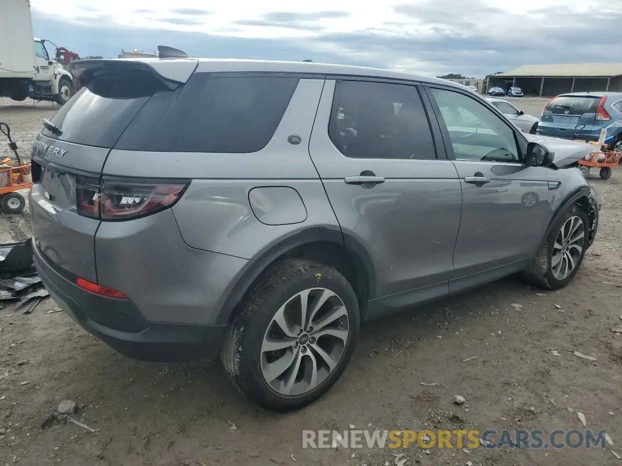 3 fotografías del automóvil dañado SALCJ2FX4LH862887 LAND ROVER DISCOVERY 2020