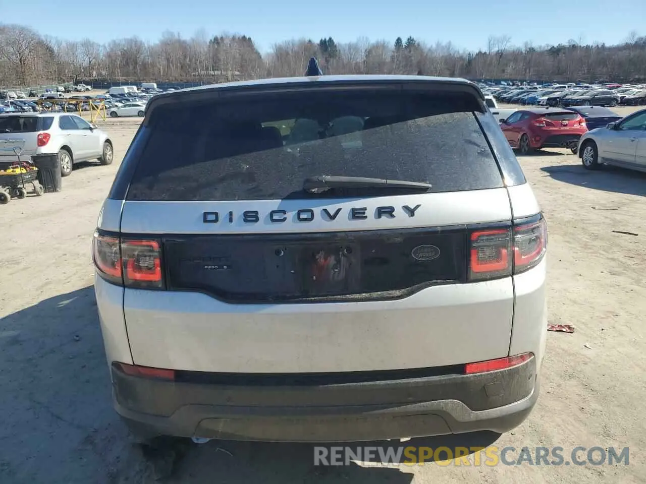 6 fotografías del automóvil dañado SALCJ2FX5LH839392 LAND ROVER DISCOVERY 2020