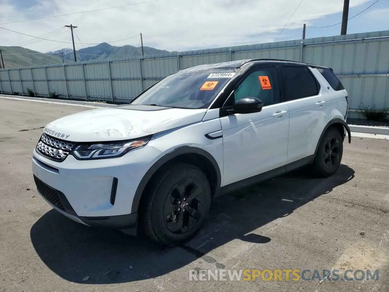 1 fotografías del automóvil dañado SALCJ2FX7LH837708 LAND ROVER DISCOVERY 2020