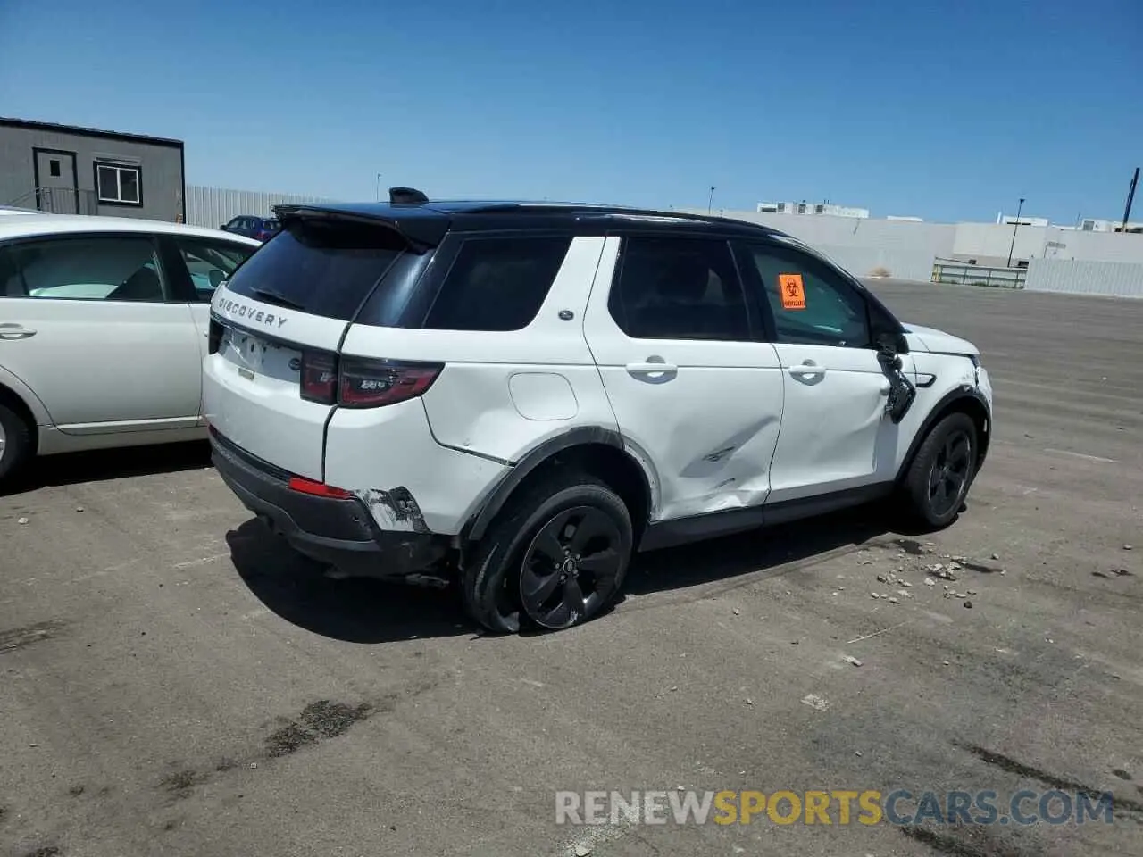 3 fotografías del automóvil dañado SALCJ2FX7LH837708 LAND ROVER DISCOVERY 2020