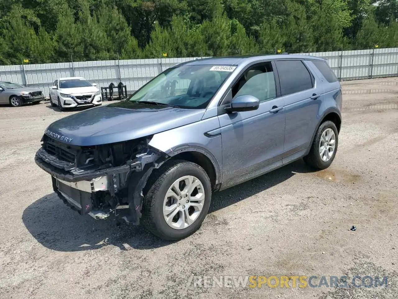 1 fotografías del automóvil dañado SALCJ2FX7LH864942 LAND ROVER DISCOVERY 2020