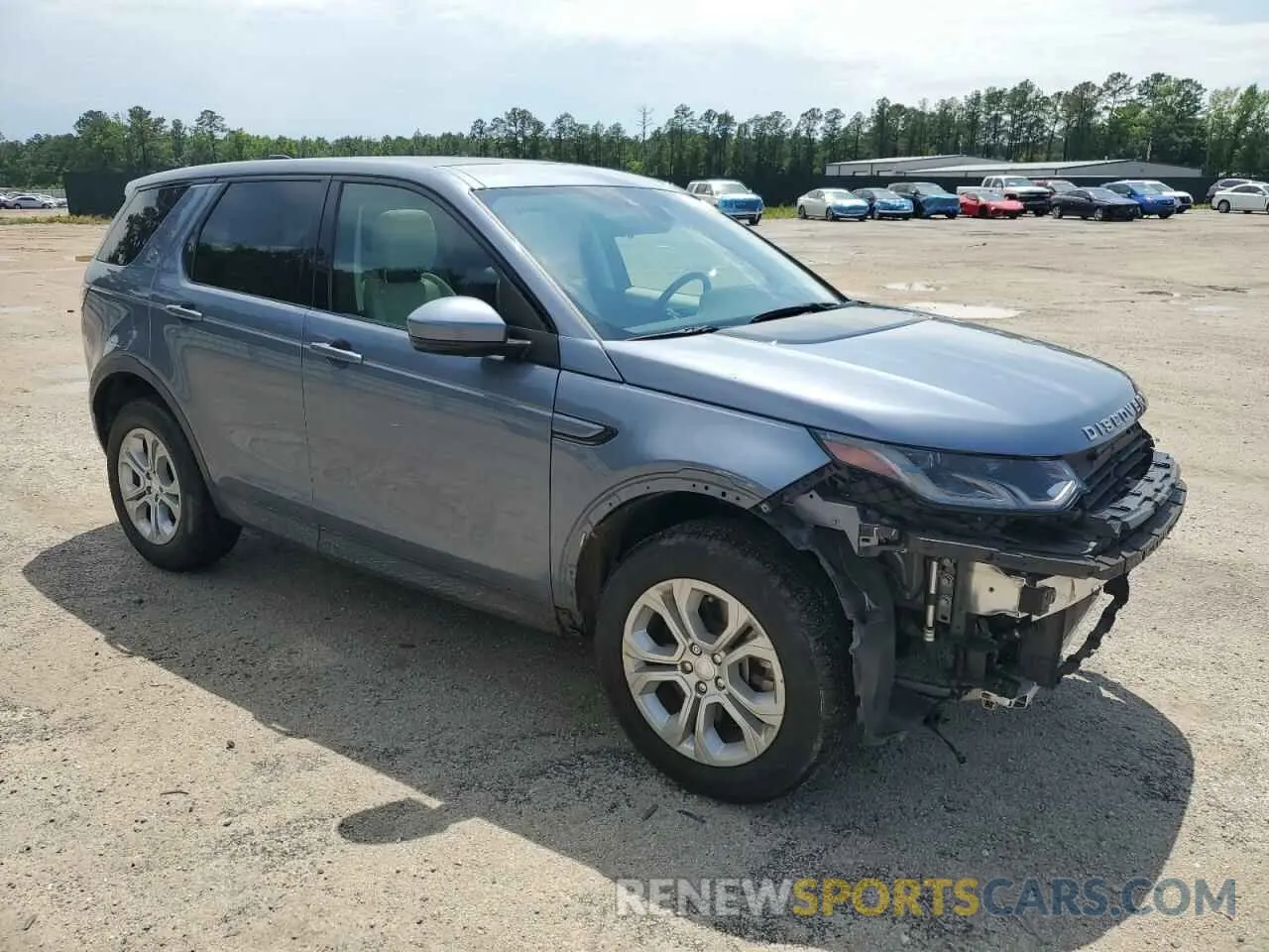 4 fotografías del automóvil dañado SALCJ2FX7LH864942 LAND ROVER DISCOVERY 2020