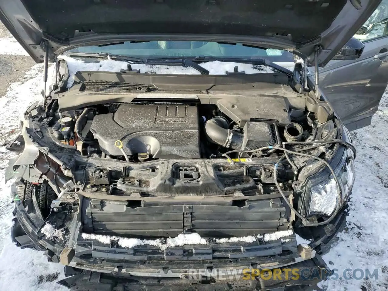 12 fotografías del automóvil dañado SALCJ2FXXLH837668 LAND ROVER DISCOVERY 2020