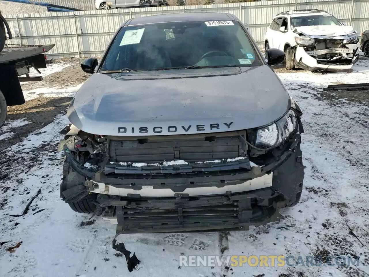 5 fotografías del automóvil dañado SALCJ2FXXLH837668 LAND ROVER DISCOVERY 2020
