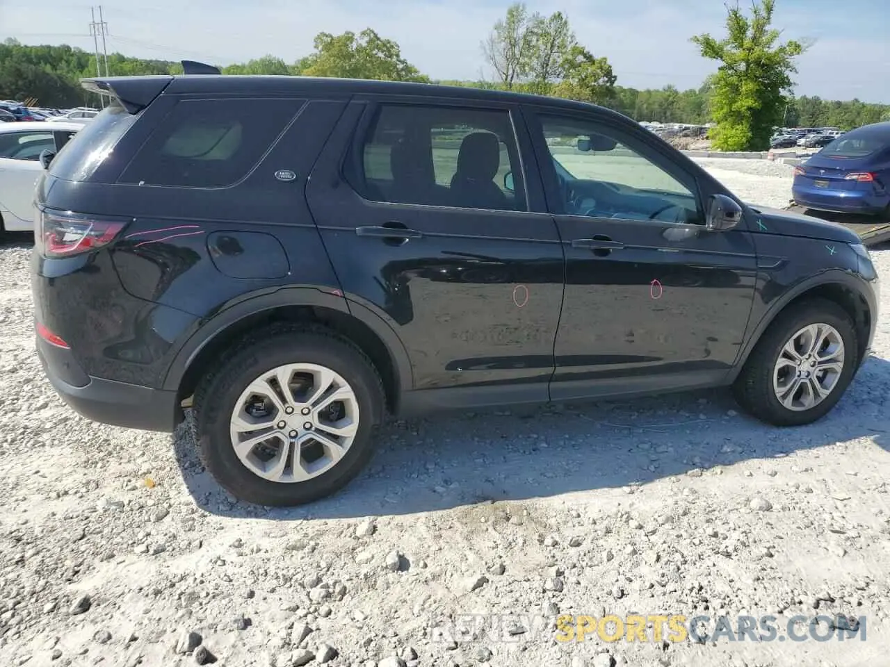 3 fotografías del automóvil dañado SALCK2FX5LH840605 LAND ROVER DISCOVERY 2020