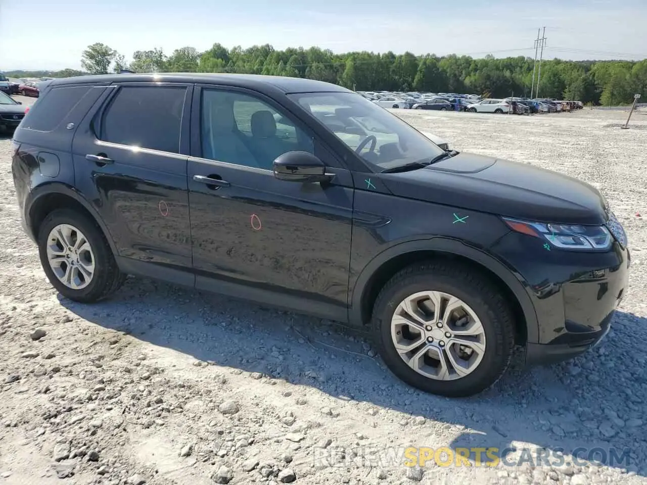 4 fotografías del automóvil dañado SALCK2FX5LH840605 LAND ROVER DISCOVERY 2020