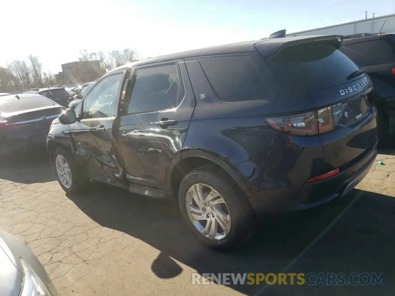 2 fotografías del automóvil dañado SALCK2FX8LH848651 LAND ROVER DISCOVERY 2020