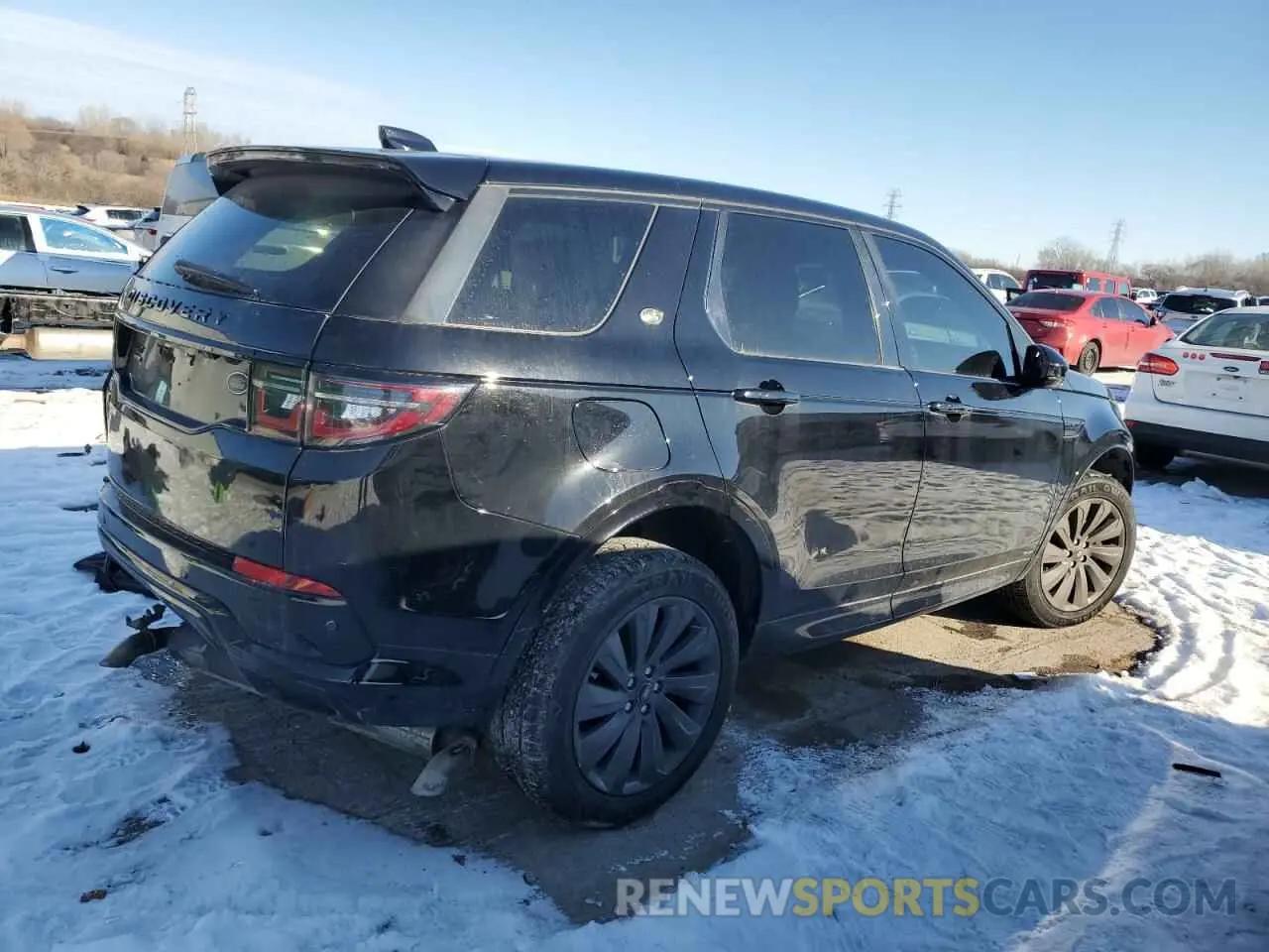 3 fotografías del automóvil dañado SALCL2FX1LH833423 LAND ROVER DISCOVERY 2020