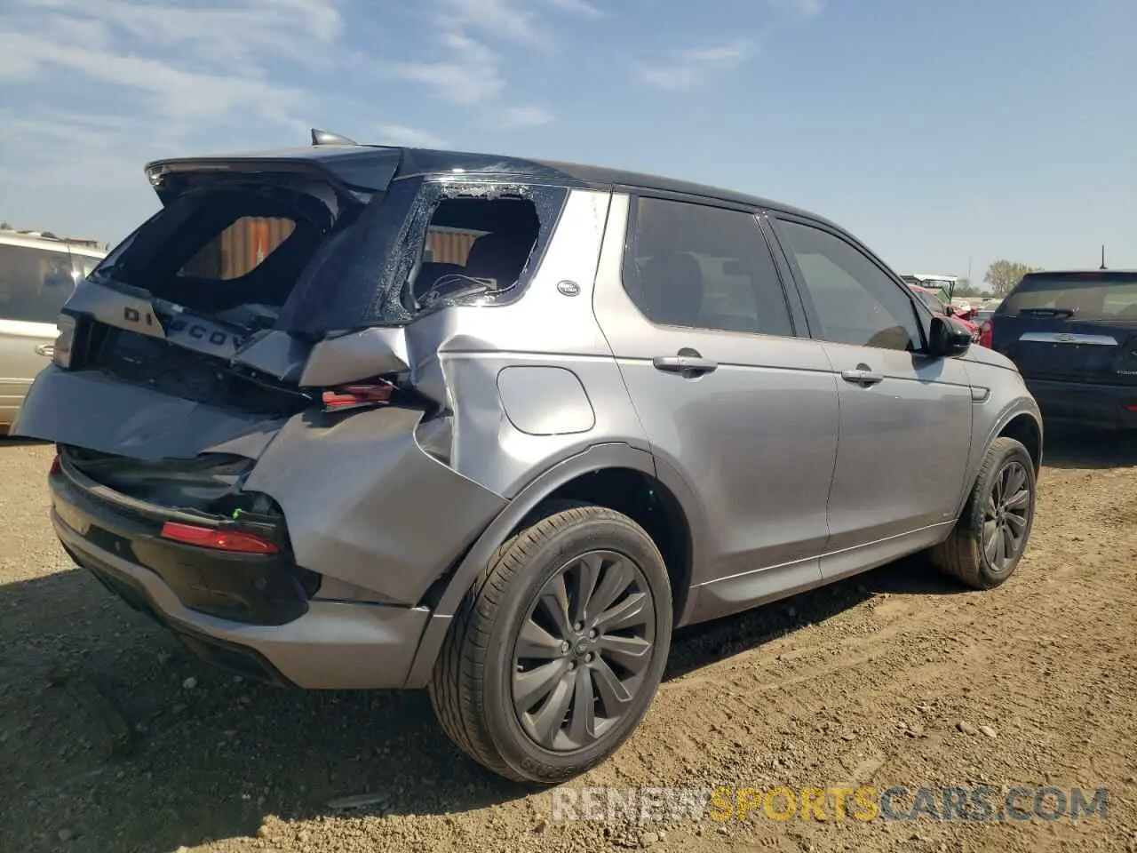 3 fotografías del automóvil dañado SALCL2FX6LH880205 LAND ROVER DISCOVERY 2020