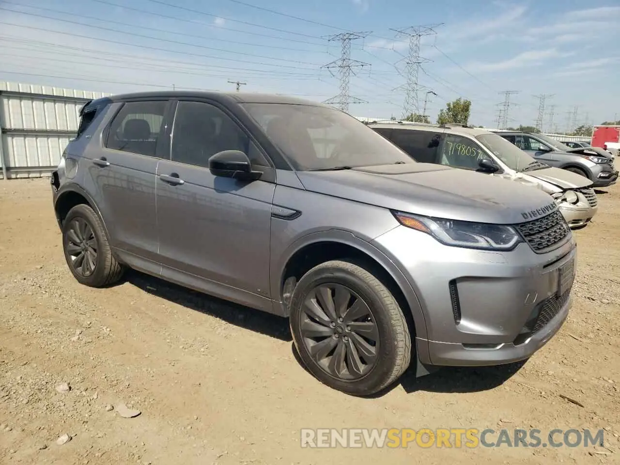 4 fotografías del automóvil dañado SALCL2FX6LH880205 LAND ROVER DISCOVERY 2020