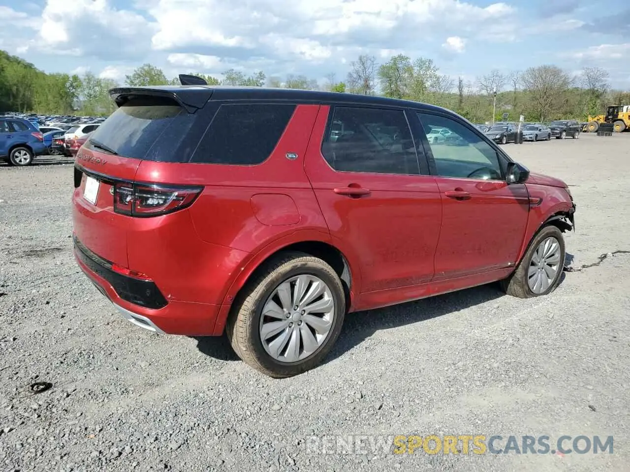 3 fotografías del automóvil dañado SALCM2GX9LH850210 LAND ROVER DISCOVERY 2020