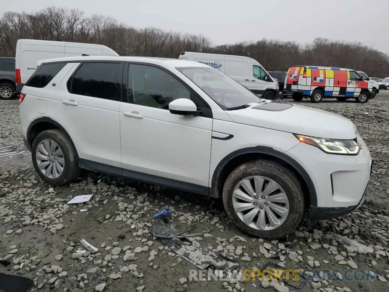 4 fotografías del automóvil dañado SALCP2FX6LH833485 LAND ROVER DISCOVERY 2020