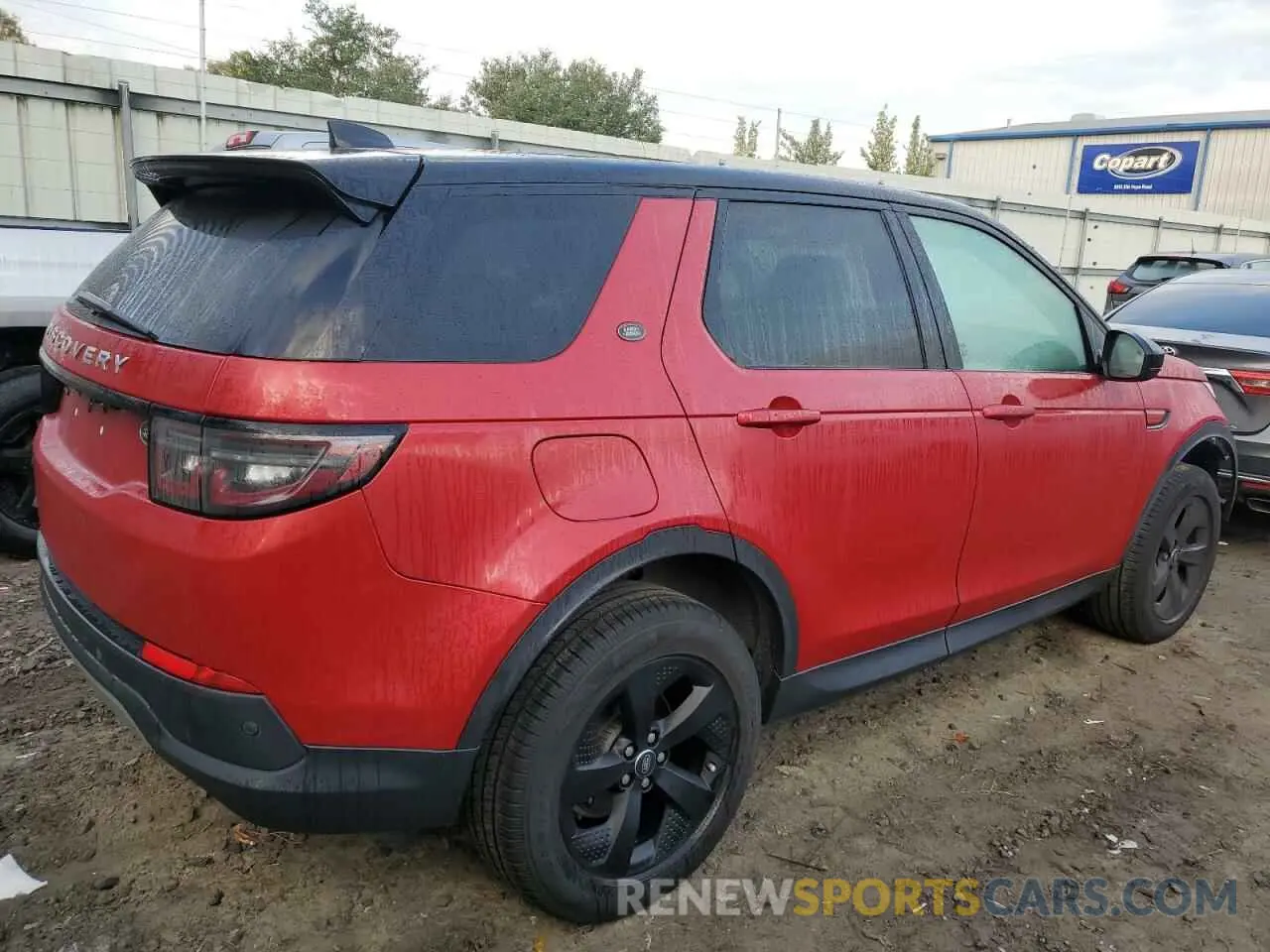 3 fotografías del automóvil dañado SALCP2FX6LH840260 LAND ROVER DISCOVERY 2020