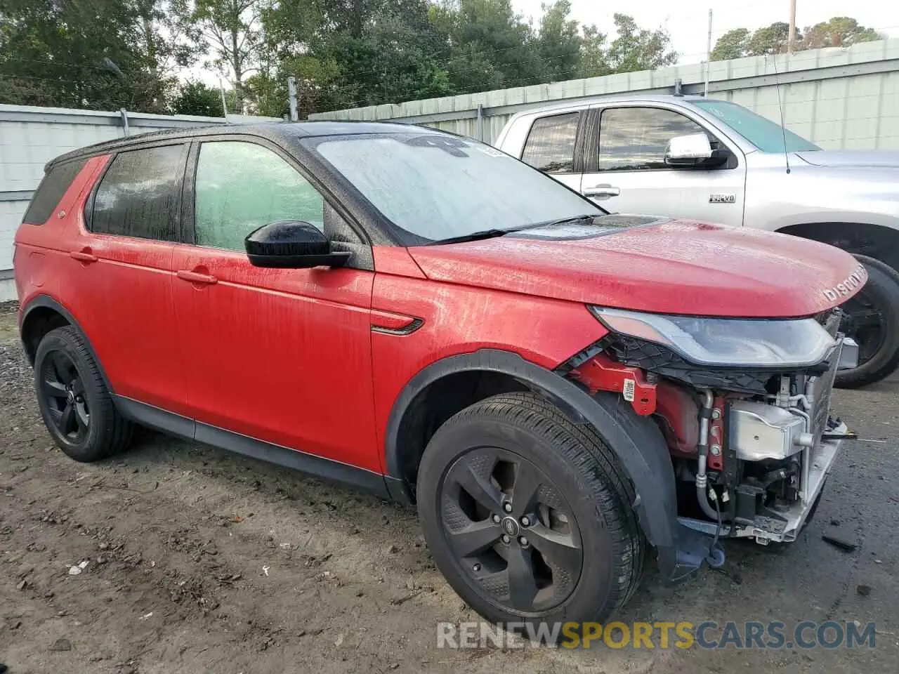 4 fotografías del automóvil dañado SALCP2FX6LH840260 LAND ROVER DISCOVERY 2020