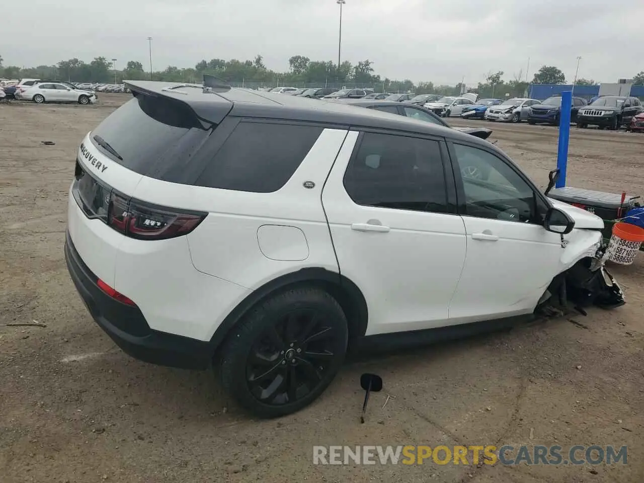 3 fotografías del automóvil dañado SALCP2FXXLH860768 LAND ROVER DISCOVERY 2020