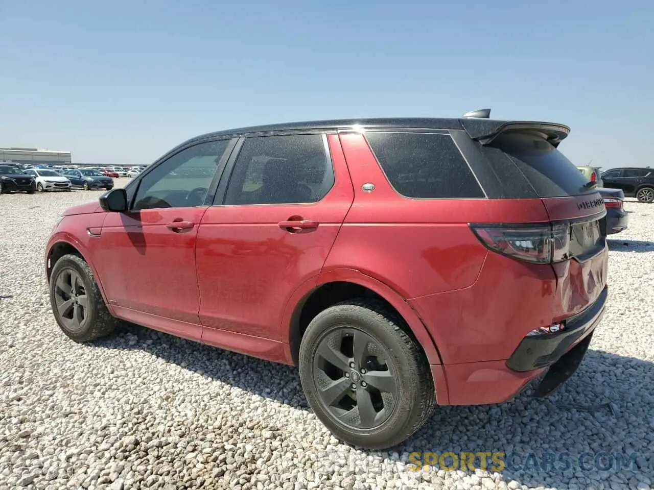 2 fotografías del automóvil dañado SALCT2FX3LH847128 LAND ROVER DISCOVERY 2020