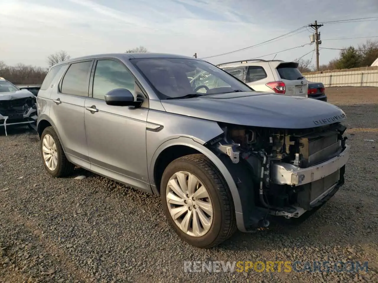 4 fotografías del automóvil dañado SALCT2FX8LH846542 LAND ROVER DISCOVERY 2020