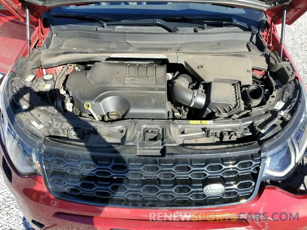 12 fotografías del automóvil dañado SALCT2FX9LH844413 LAND ROVER DISCOVERY 2020