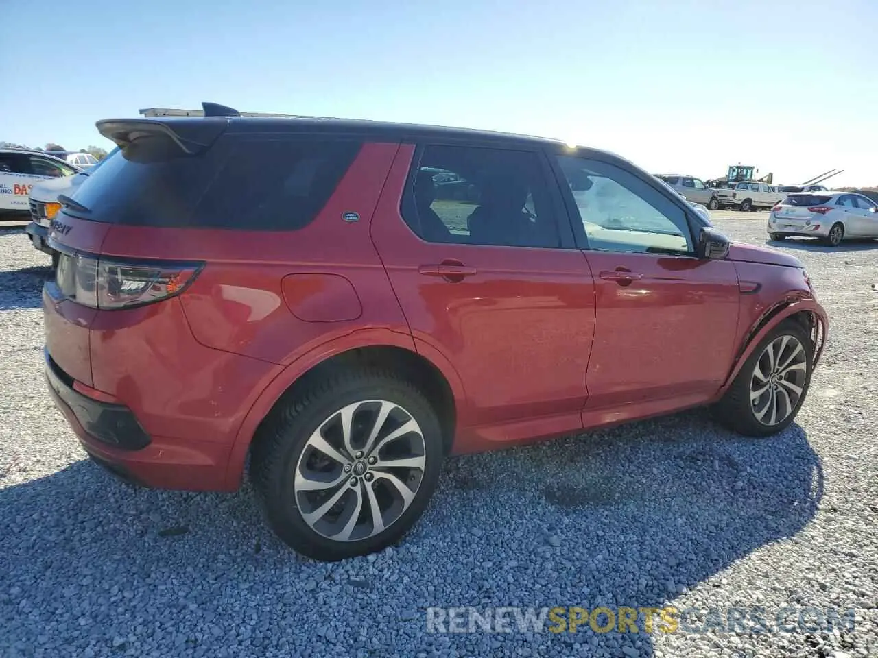 3 fotografías del automóvil dañado SALCT2FX9LH844413 LAND ROVER DISCOVERY 2020