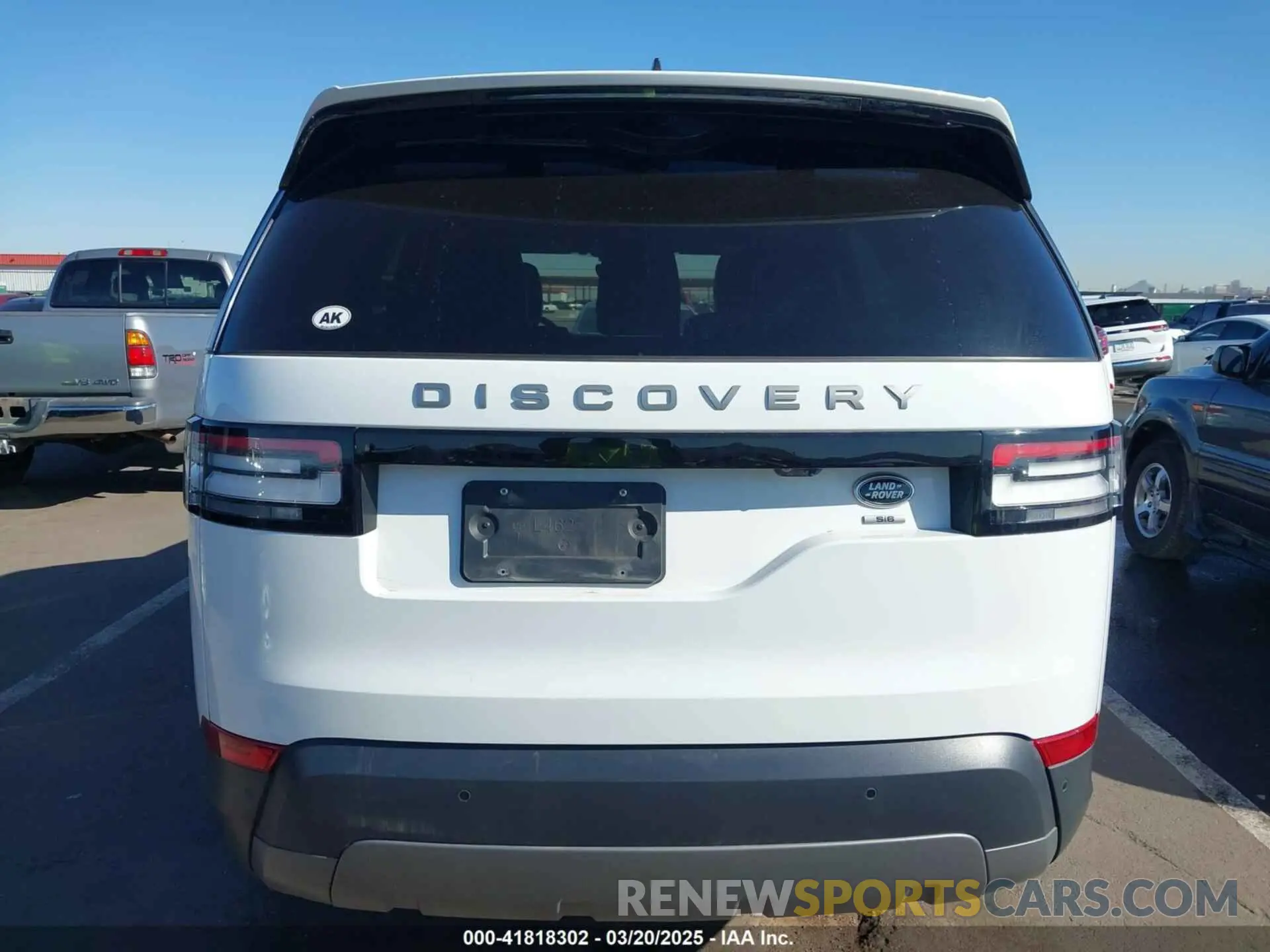 17 fotografías del automóvil dañado SALRG2RV0L2421943 LAND ROVER DISCOVERY 2020