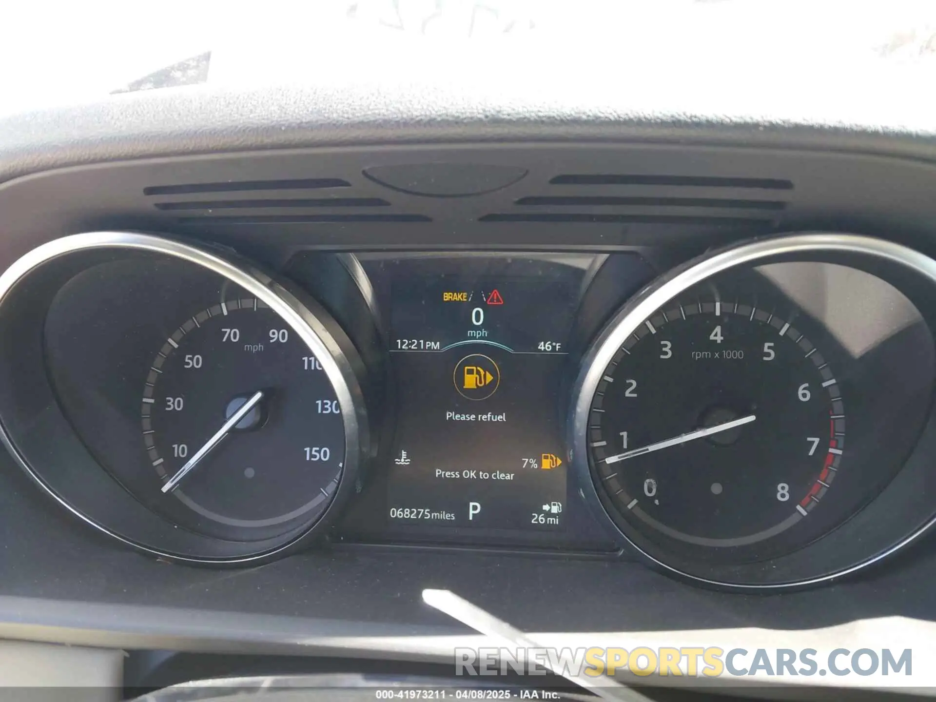 7 fotografías del automóvil dañado SALRG2RV1L2424267 LAND ROVER DISCOVERY 2020