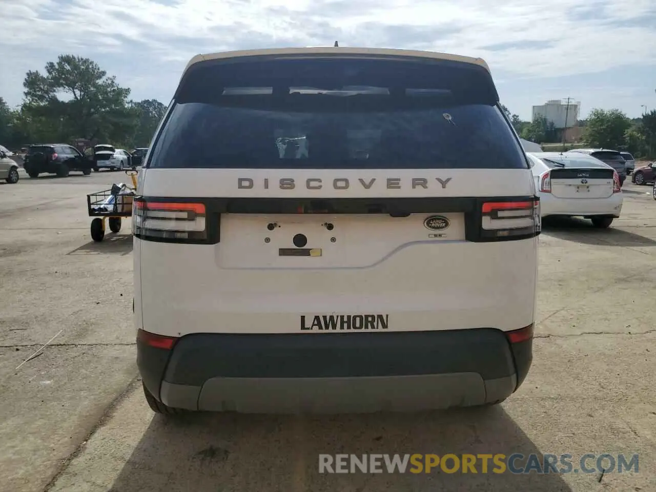 6 fotografías del automóvil dañado SALRG2RV2L2429333 LAND ROVER DISCOVERY 2020