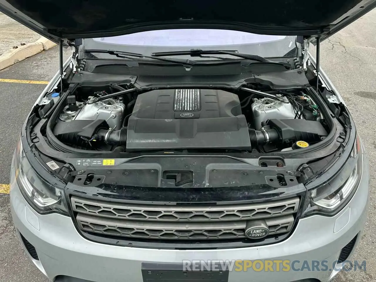 5 fotografías del automóvil dañado SALRG2RV5L2422148 LAND ROVER DISCOVERY 2020