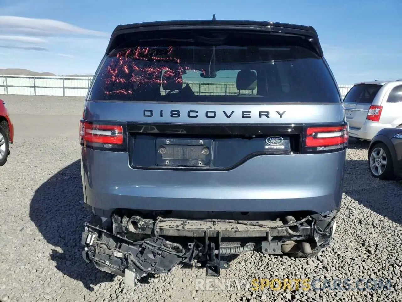6 fotografías del automóvil dañado SALRR2RK0L2431615 LAND ROVER DISCOVERY 2020