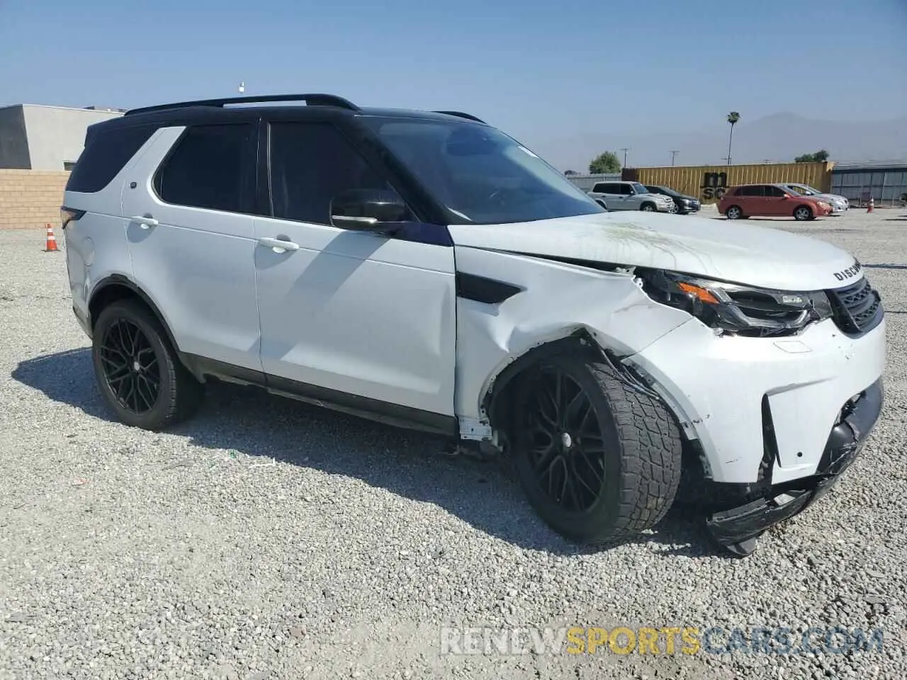 4 fotografías del automóvil dañado SALRR2RV0L2432824 LAND ROVER DISCOVERY 2020
