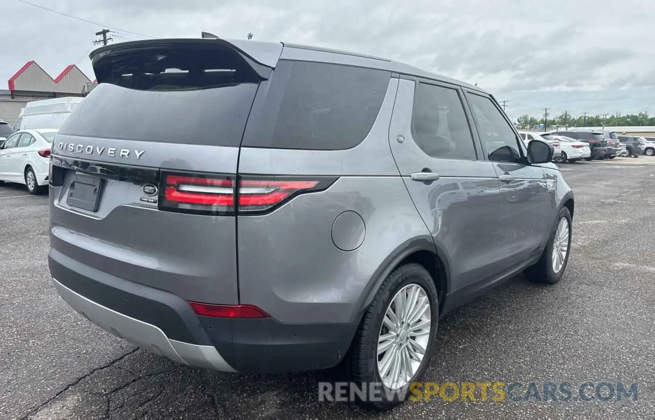 4 fotografías del automóvil dañado SALRT2RV1L2435801 LAND ROVER DISCOVERY 2020