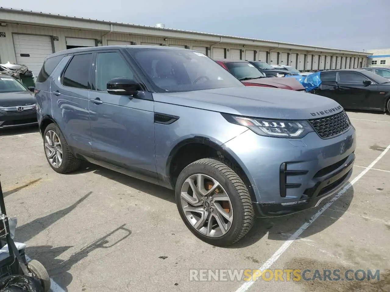 4 fotografías del automóvil dañado SALRU2RV0L2432837 LAND ROVER DISCOVERY 2020