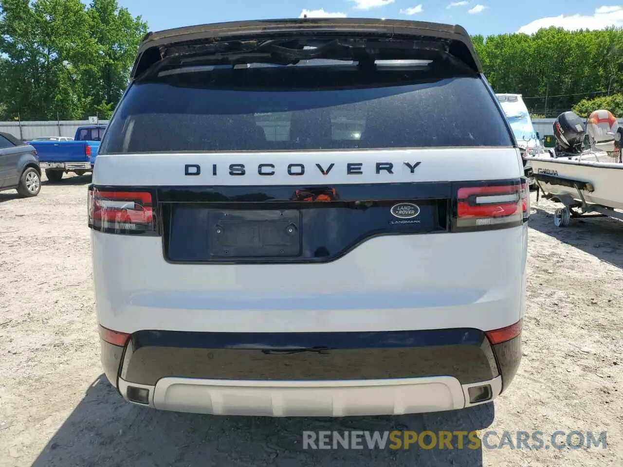 6 fotografías del automóvil dañado SALRU2RV2L2420043 LAND ROVER DISCOVERY 2020