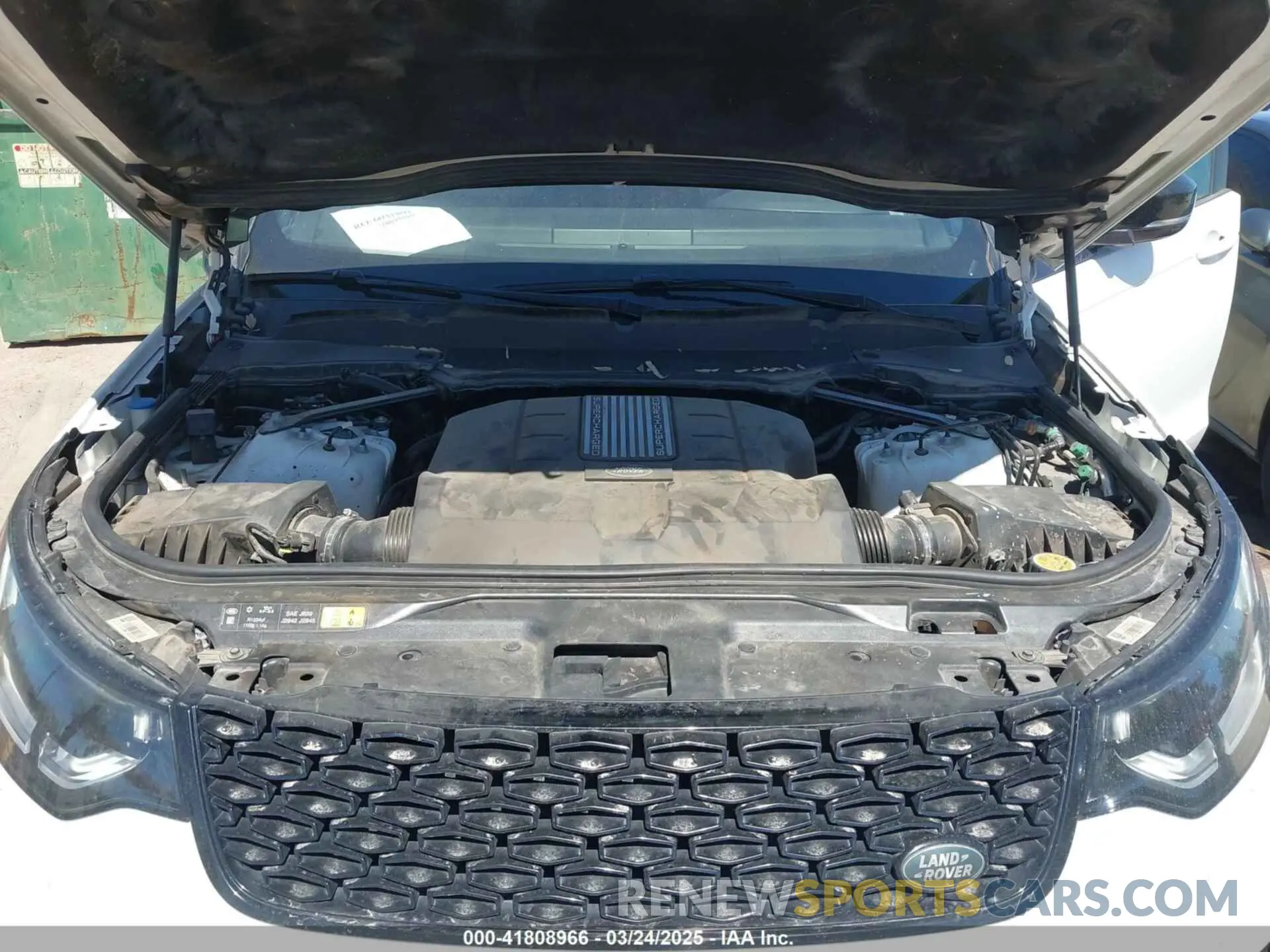 10 fotografías del automóvil dañado SALRU2RV7L2430387 LAND ROVER DISCOVERY 2020