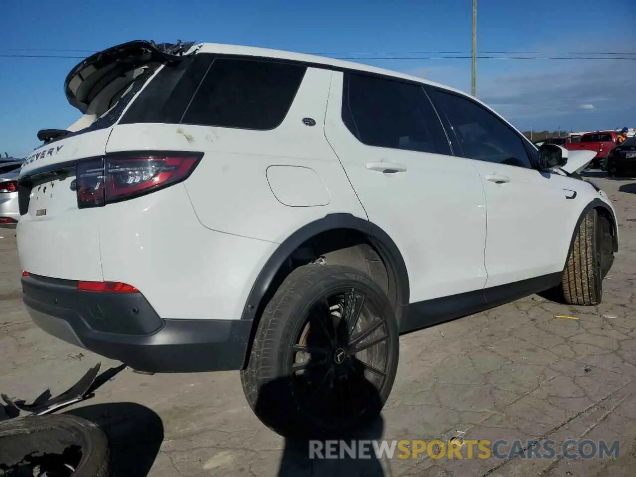 3 fotografías del automóvil dañado SALCJ2FX7MH883654 LAND ROVER DISCOVERY 2021