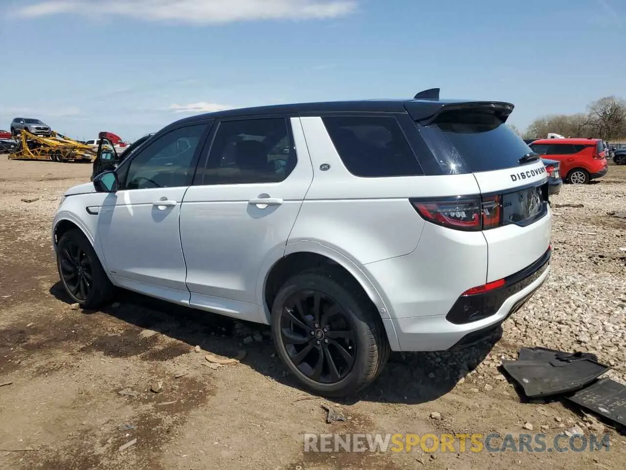 2 fotografías del automóvil dañado SALCL2FX1MH902077 LAND ROVER DISCOVERY 2021