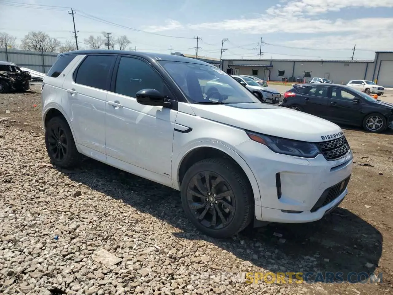 4 fotografías del automóvil dañado SALCL2FX1MH902077 LAND ROVER DISCOVERY 2021