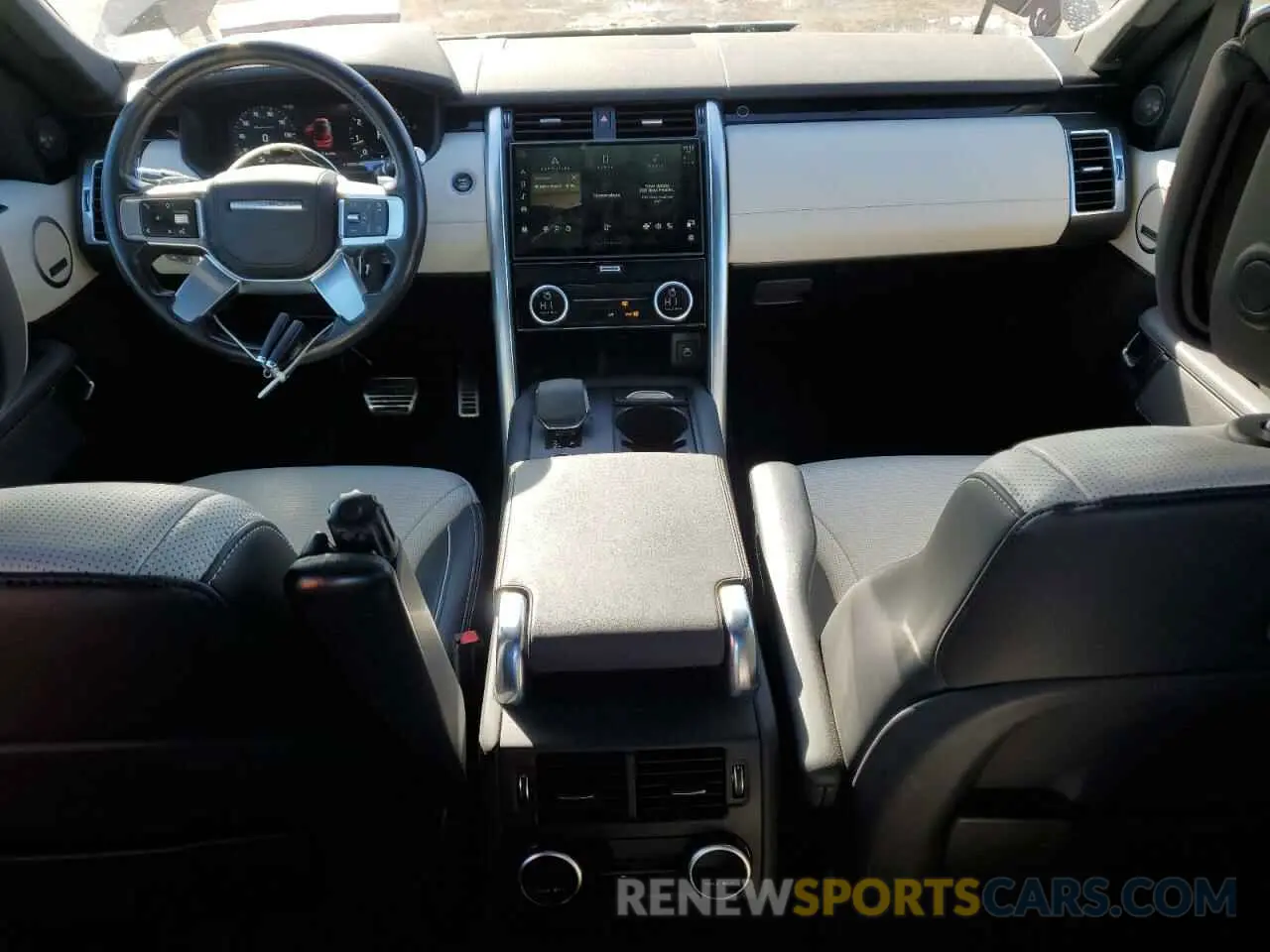 8 fotografías del automóvil dañado SALRM4RU1M2454205 LAND ROVER DISCOVERY 2021