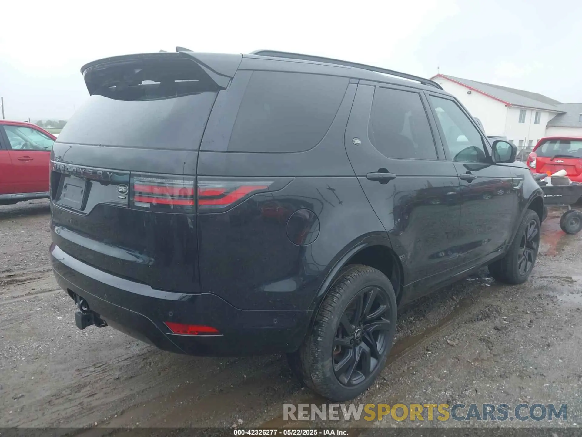 4 fotografías del automóvil dañado SALRM4RU5M2452392 LAND ROVER DISCOVERY 2021