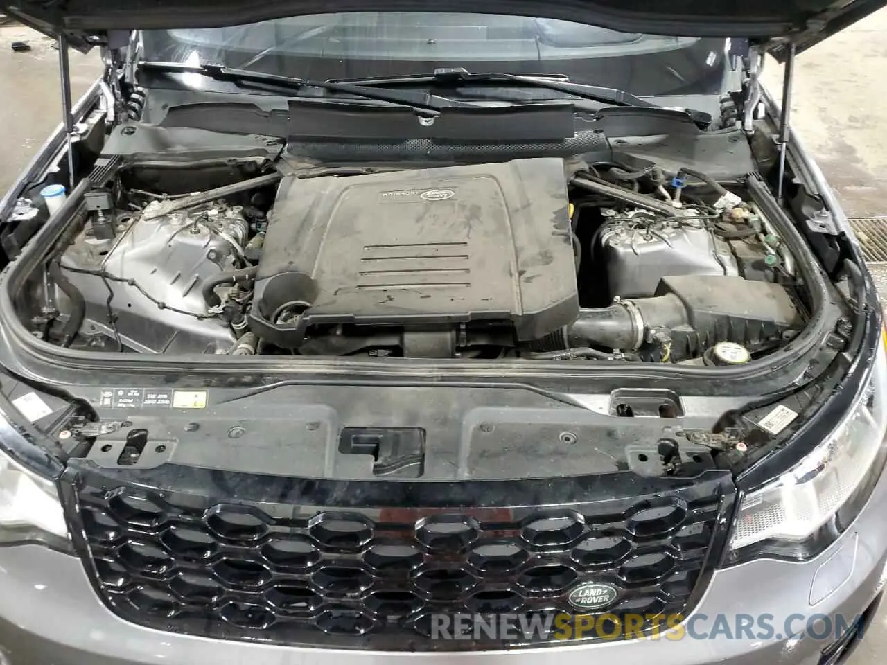 12 fotografías del automóvil dañado SALRT2RX9M2452400 LAND ROVER DISCOVERY 2021
