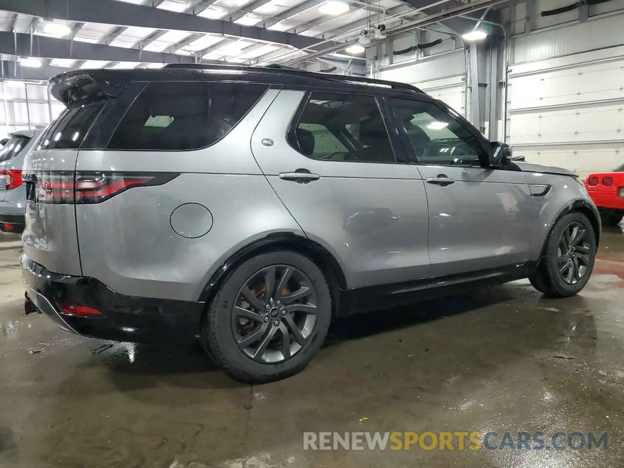 3 fotografías del automóvil dañado SALRT2RX9M2452400 LAND ROVER DISCOVERY 2021