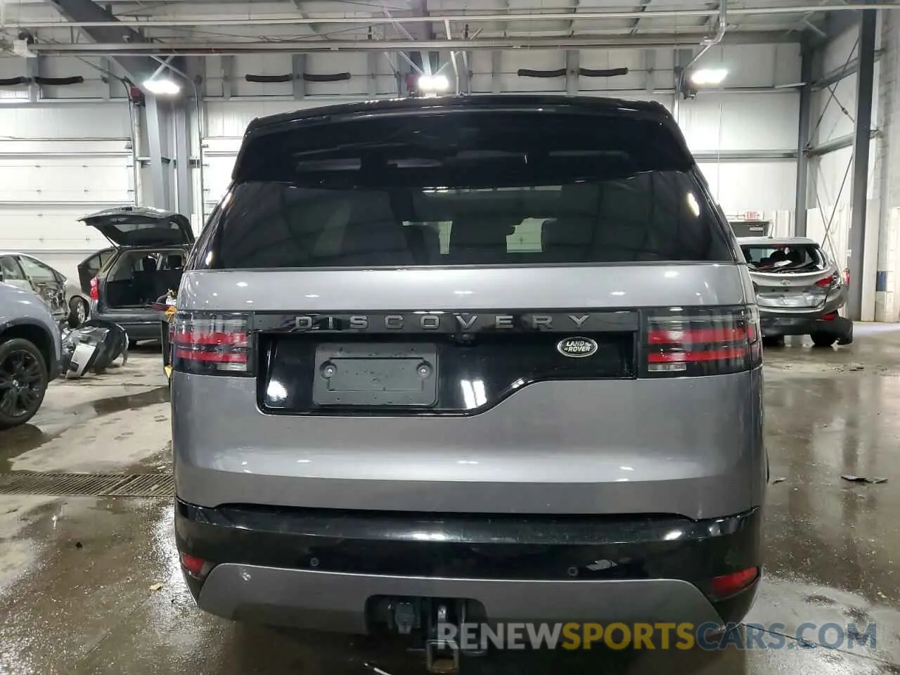 6 fotografías del automóvil dañado SALRT2RX9M2452400 LAND ROVER DISCOVERY 2021