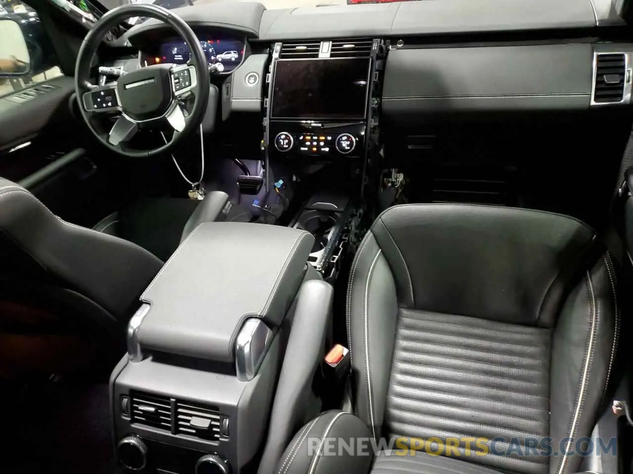 8 fotografías del automóvil dañado SALRT2RX9M2452400 LAND ROVER DISCOVERY 2021