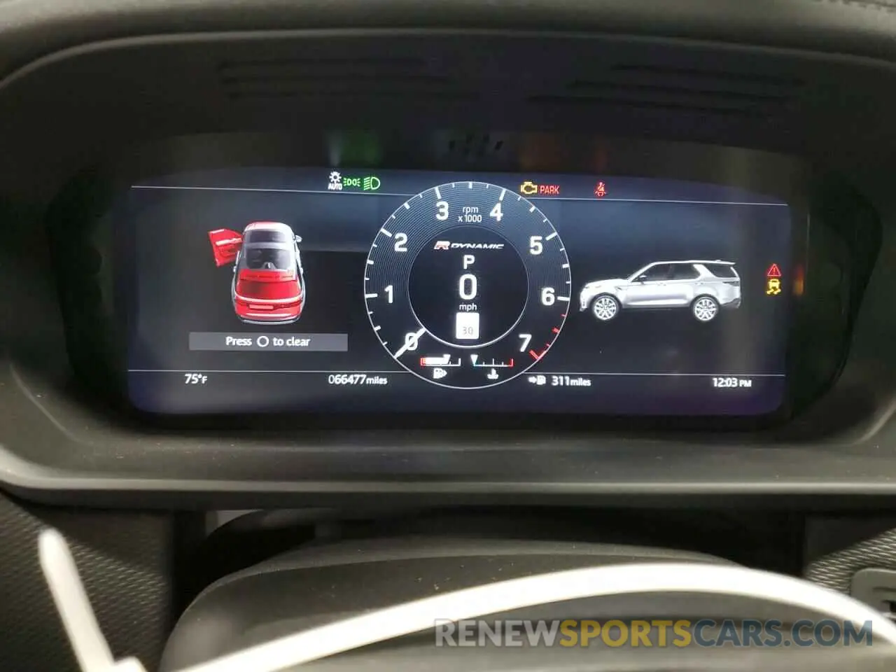 9 fotografías del automóvil dañado SALRT2RX9M2452400 LAND ROVER DISCOVERY 2021